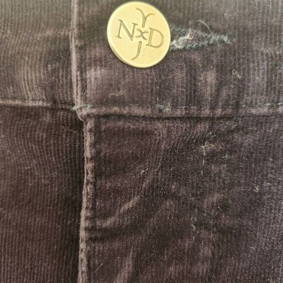 Not your daughter's jeans women's size 18 plus size black corduroy pants - Picture 4 of 8